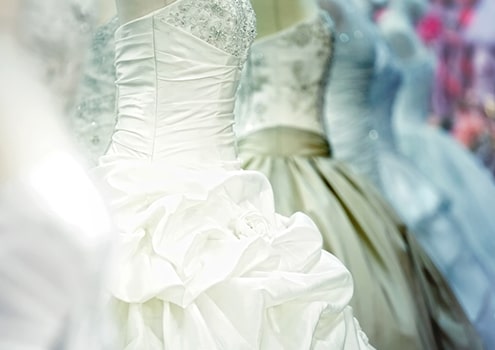 Wedding gowns dry cleaning